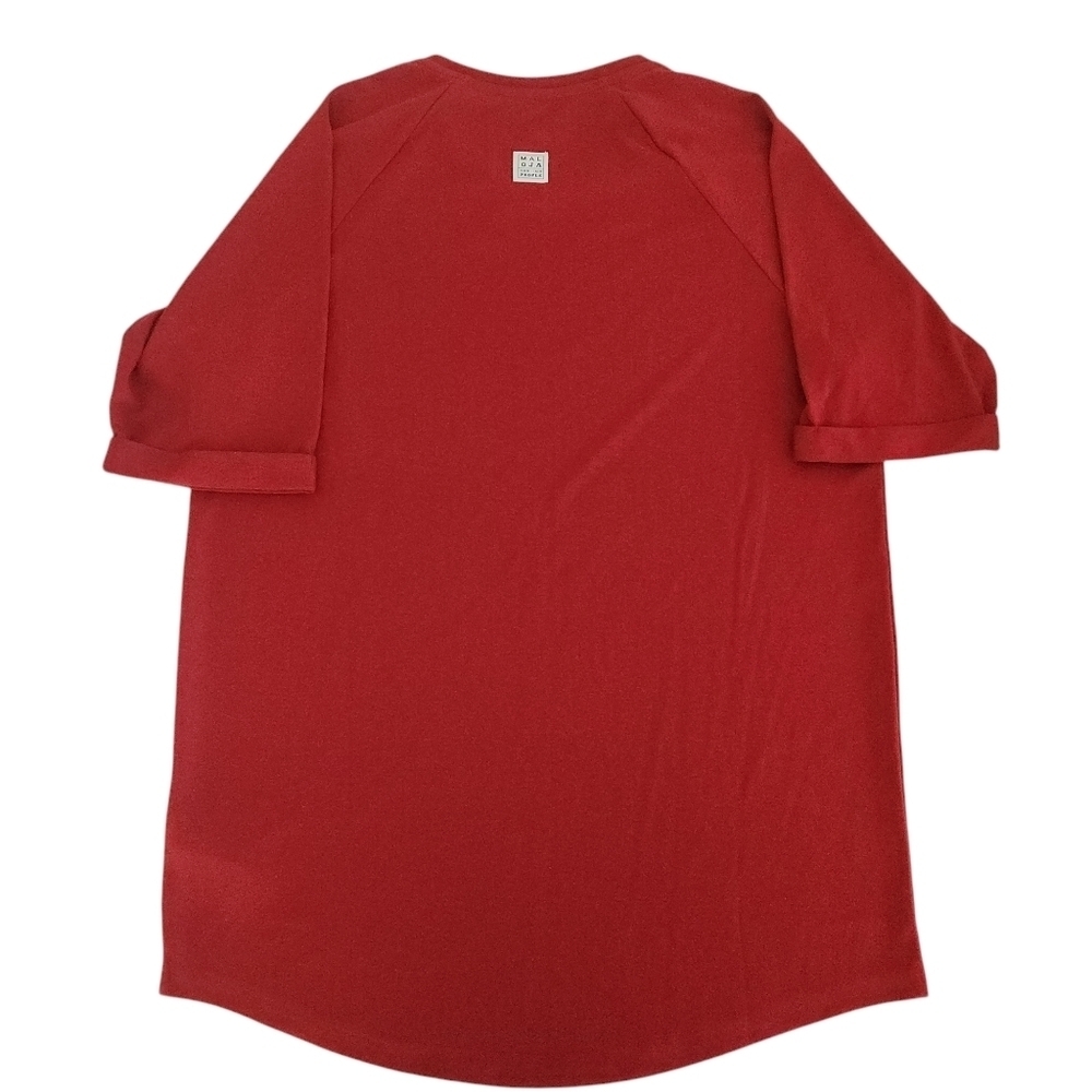 MALOJA Anderterm short sleeve shirt mountain bike red size medium - Picture 5 of 14